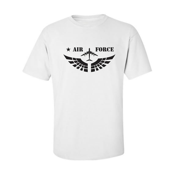 United States "Air Force Fighter Jet" Graphic Adult Short Sleeve T-shirt