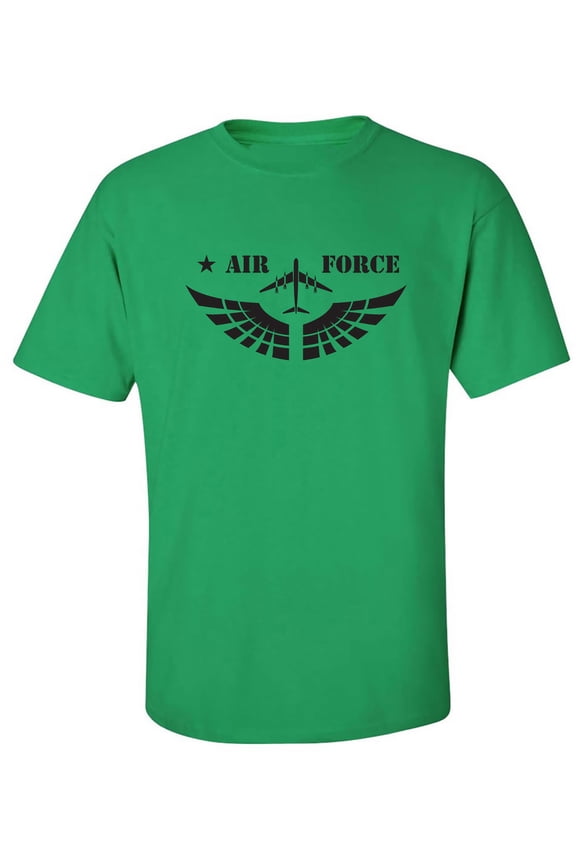 United States "Air Force Fighter Jet" Graphic Adult Short Sleeve T-shirt