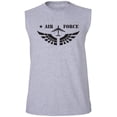 thumbnail image 1 of United States "Air Force Fighter Jet" Graphic Adult Sleeveless Tee, 1 of 4