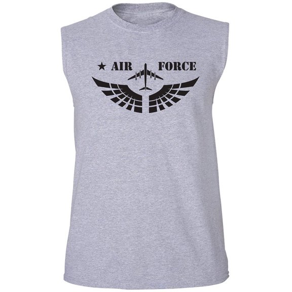 United States "Air Force Fighter Jet" Graphic Adult Sleeveless Tee