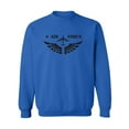 thumbnail image 1 of United States "Air Force Fighter Jet" Graphic Crewneck Sweatshirt, 1 of 3