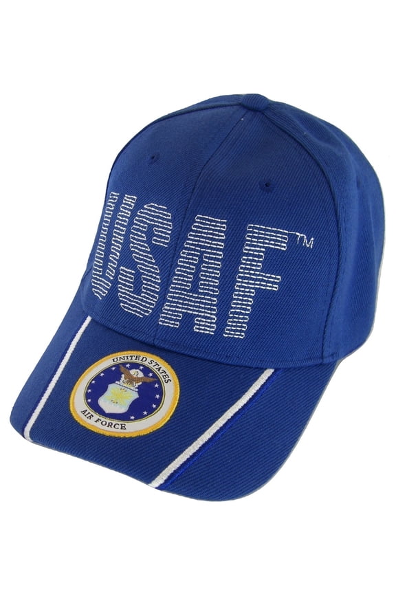 United States Air Force Officially Licensed Adjustable Baseball Cap (Blue Seal)