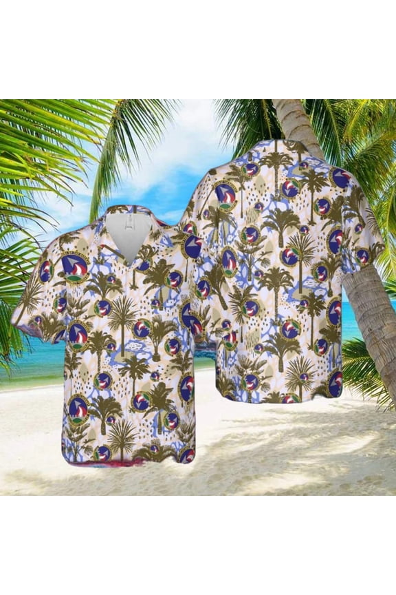 United States Air Force Security Forces 435th Squadron Hawaiian Shirt