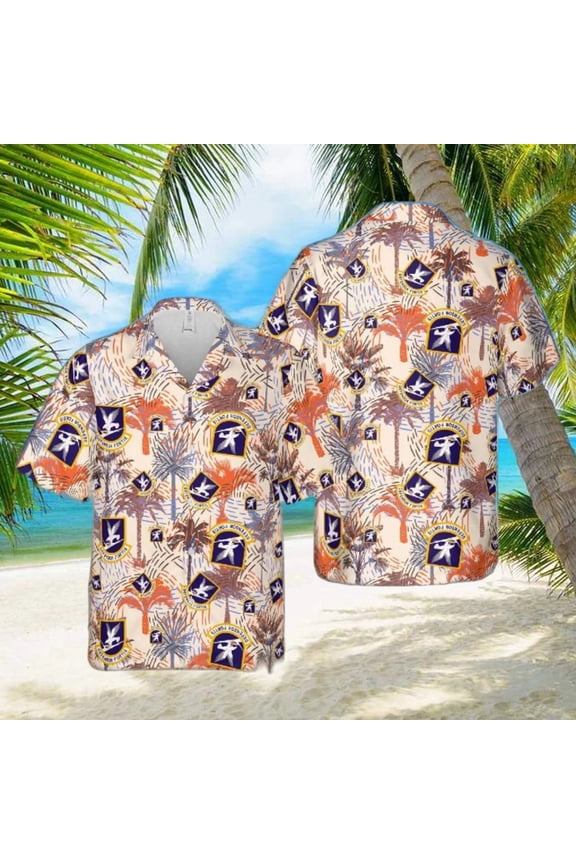 United States Air Force Security Forces sf Hawaiian Shirt