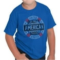 thumbnail image 1 of United States American Goods Pride Crewneck T Shirts Boy Girl Teen Brisco Brands X, 1 of 6