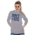 thumbnail image 1 of United States American Navy Proud Sister Women's Long Sleeve T Shirt Brisco Brands S, 1 of 1