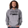 thumbnail image 1 of United States Army 1775 Star Logo Hoodie Sweatshirt Women Men Brisco Brands S, 1 of 6