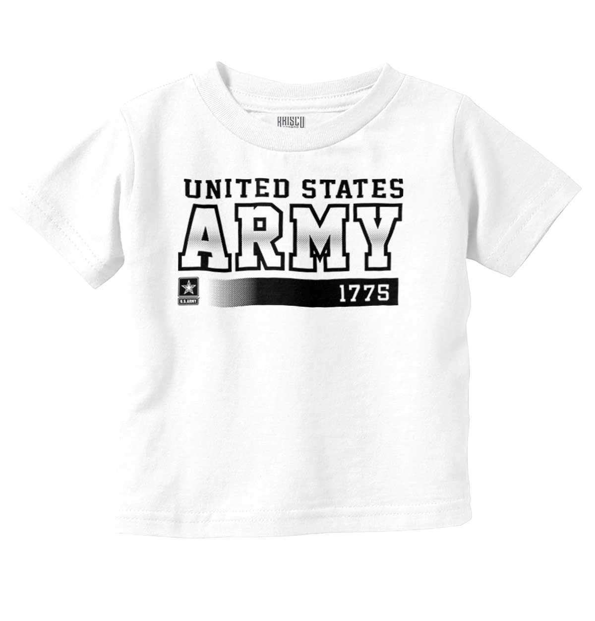 United States Army 1775 Star Logo Toddler Boy Girl T Shirt Infant ...