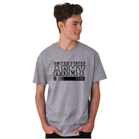 United States Army 1775 Star Logo Unisex Plus Size Graphic Tee Brisco Brands 2X