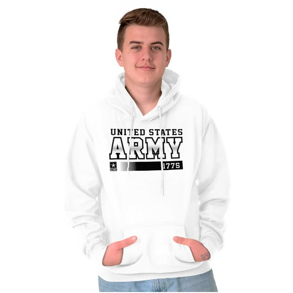 United States Army 1775 Star Logo Unisex Plus Size Hoodie Brisco Brands 3X