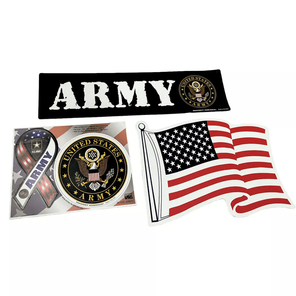 United States Army 4 PC Magnet Set - Walmart.com