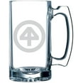 thumbnail image 1 of United States Army 44th Infantry Division Etched 25oz Libbey Sports Beer Mug, 1 of 1
