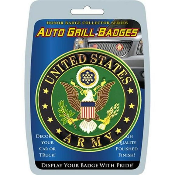Eagle Emblems MD6102 Car Grill Decal - US Army - 3 in.