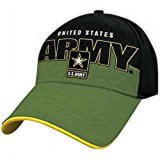 United States Army Black Logo Adjustable Hat