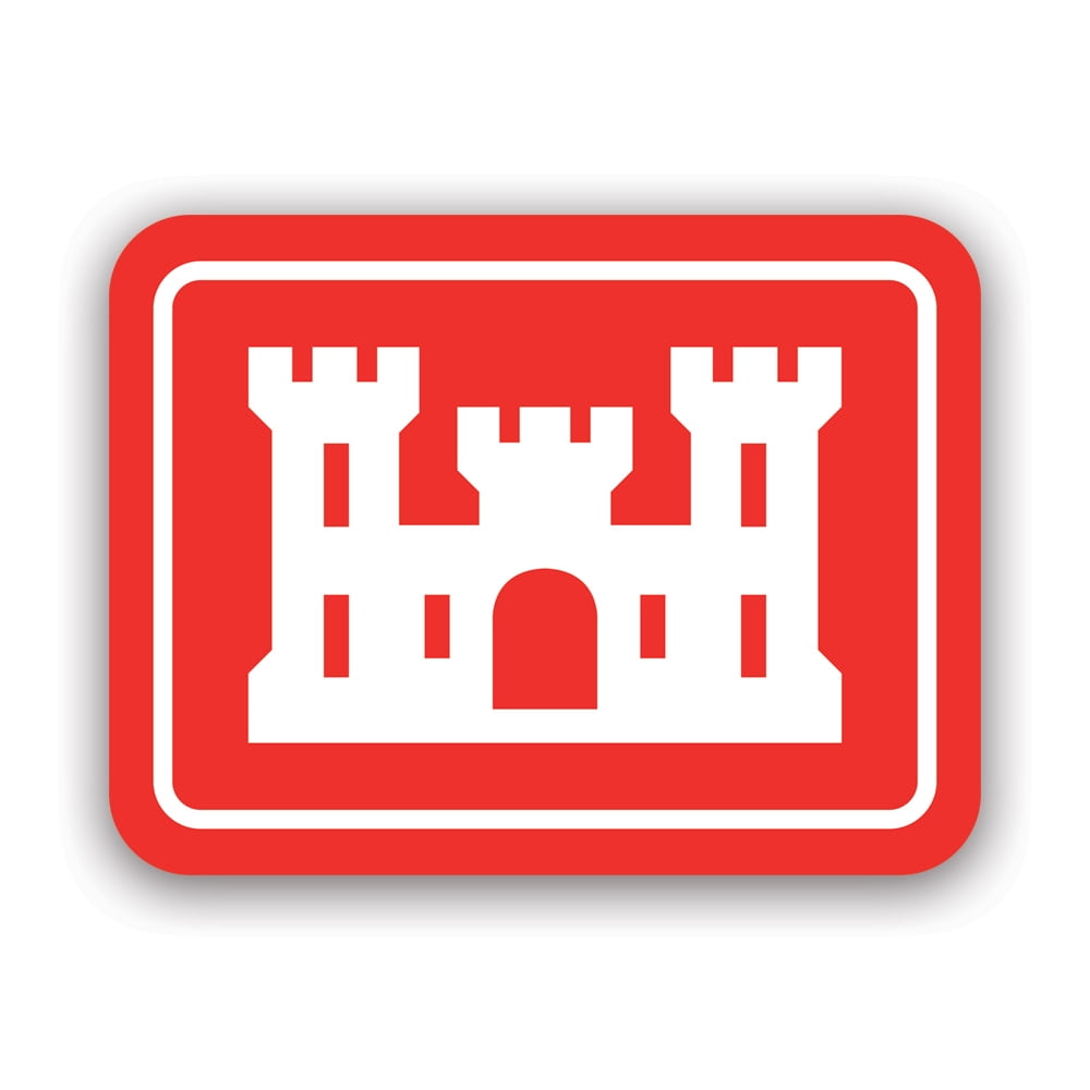 United States Army Corp of Engineers Sticker Decal - Self Adhesive ...