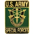thumbnail image 1 of United States Army De Oppresso Liber, Special Forces - Officially Licensed, Enamel Lapel Pin -1.125", 1 of 1