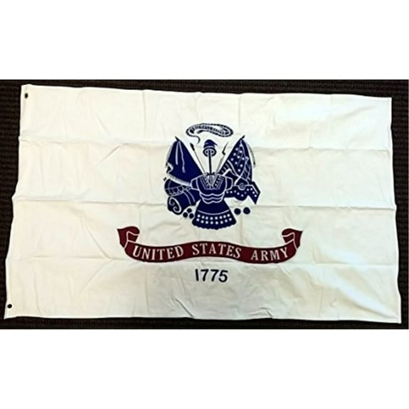 United States Army Double Sided Cotton Embroidered 3x5 Foot Flag Banner Military