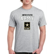 United States Army Emblem Men T-Shirt, Male Small