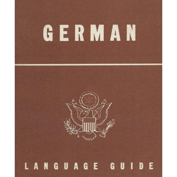 United States Army German Language Guide Book TM 30-306, (Paperback)