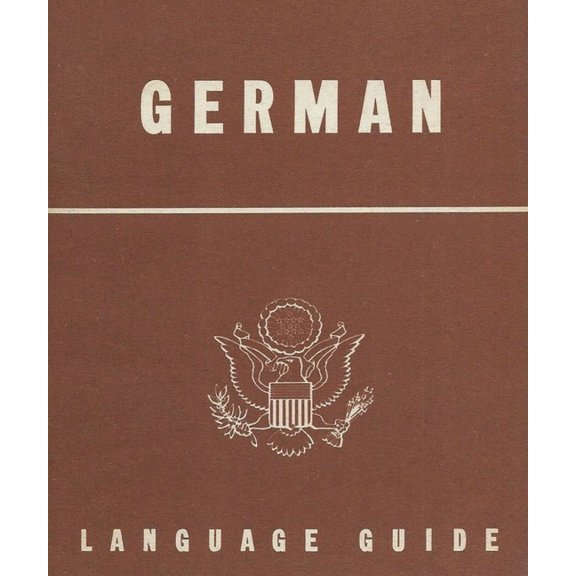United States Army German Language Guide Book TM 30-306, (Paperback)