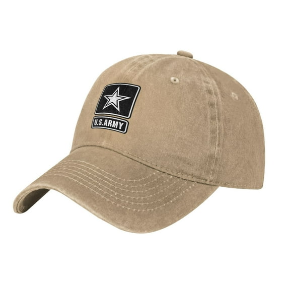 United States Army Logo Cowboy Hat Baseball Hat Trucker Hat For Men Women Retro Denim Hats Baseball Cap Dad Hat