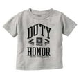 thumbnail image 1 of United States Army Logo Duty Honor Toddler Boy Girl T Shirt Infant Toddler Brisco Brands 12M, 1 of 6