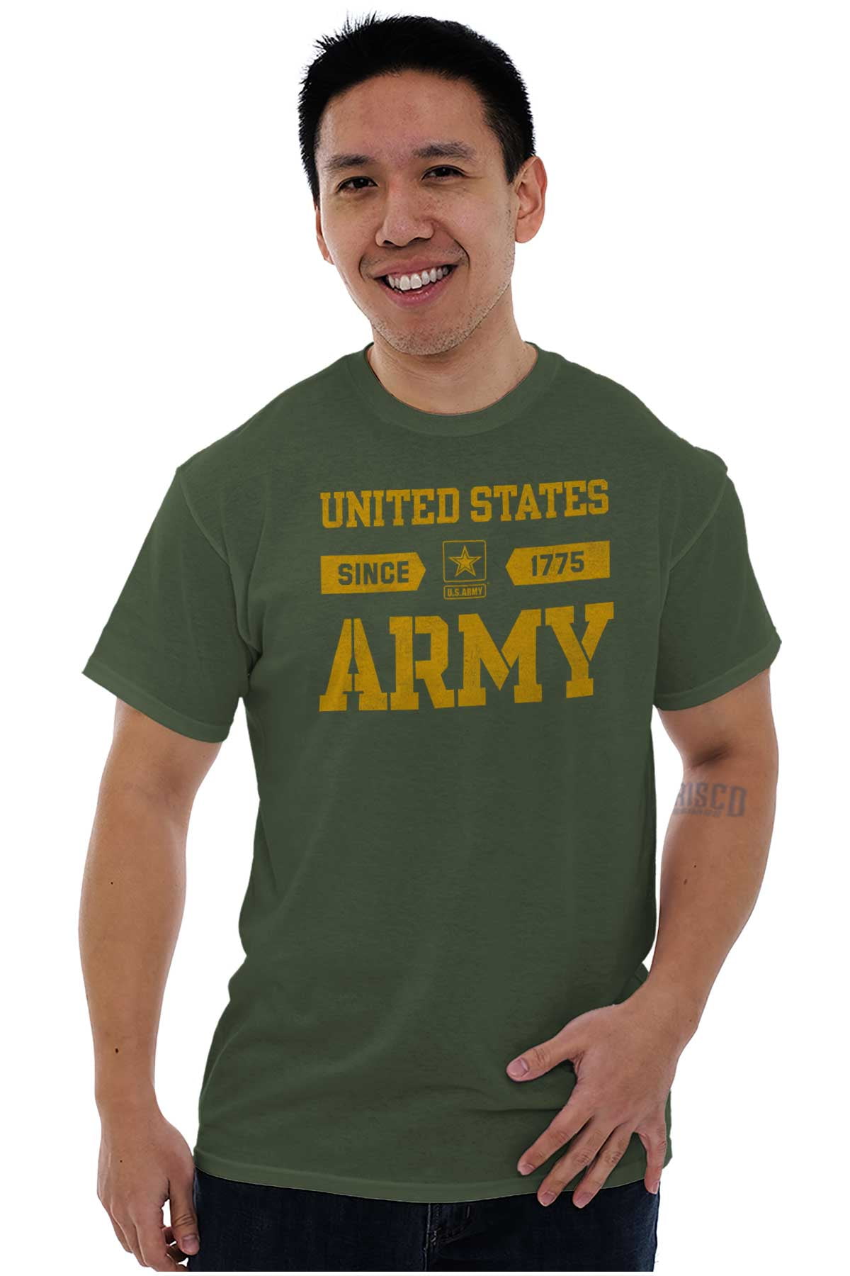 United States Army Logo Since 1775 Men's Graphic T Shirt Tees Brisco ...