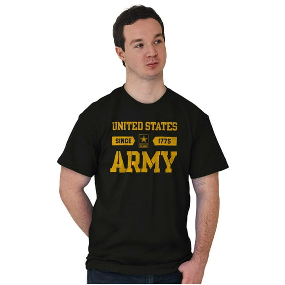 United States Army Logo Since 1775 Men's Graphic T Shirt Tees Brisco Brands L