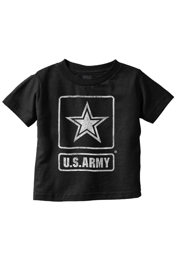 United States Army Military Star Logo Toddler Boy Girl T Shirt Infant Toddler Brisco Brands 4T