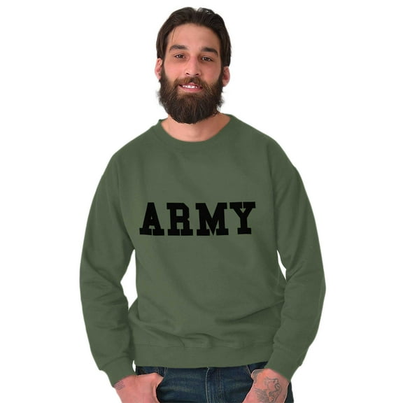 United States Army Military Sweatshirt for Men or Women Brisco Brands X