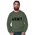thumbnail image 1 of United States Army Military Unisex Plus Fleece Graphic Sweatshirt Brisco Brands 2X, 1 of 5