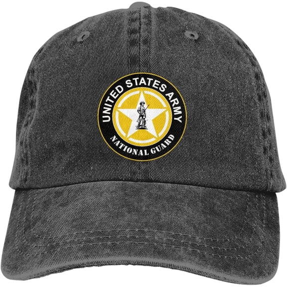 United States Army National Guard Dad Hat Baseball Unisex Baseball Adjustable Washed Cap