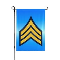 United States Army Sergeant Garden Flag 12.5 X 18 Inch Double Sided, Decorative Flag Balcony Courtyard Indoor Welcome Garden Flag