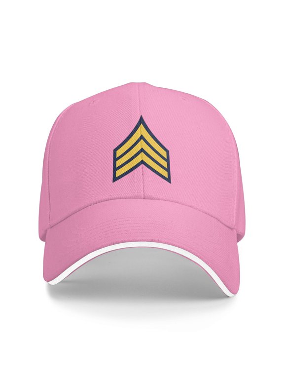 United States Army Sergeant Men Women Sandwich Cap Classic Baseball Capunisex Adjustable Casquette Dad Hat