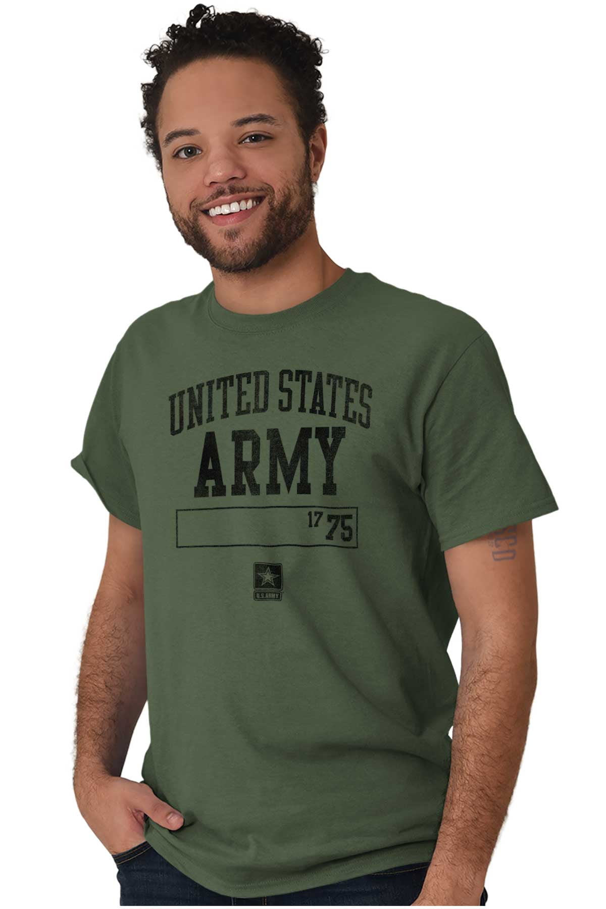 United States Army Star Logo 1775 Men's Graphic T Shirt Tees Brisco ...