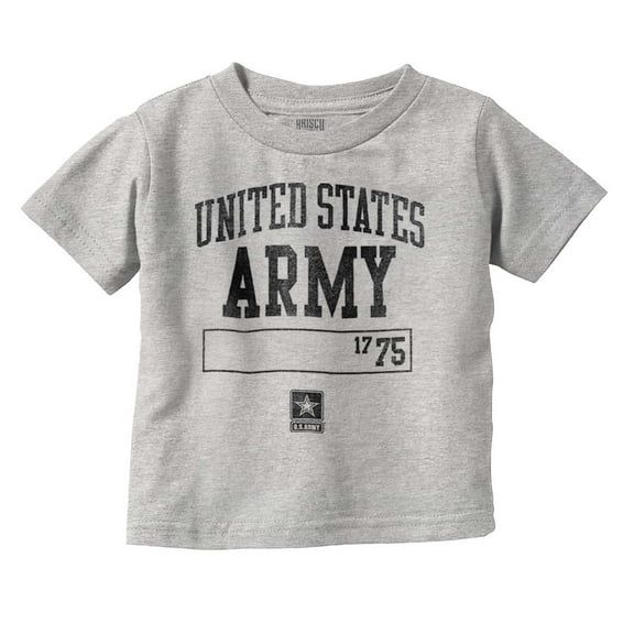 United States Army Star Logo 1775 Toddler Boy Girl T Shirt Infant Toddler Brisco Brands 18M