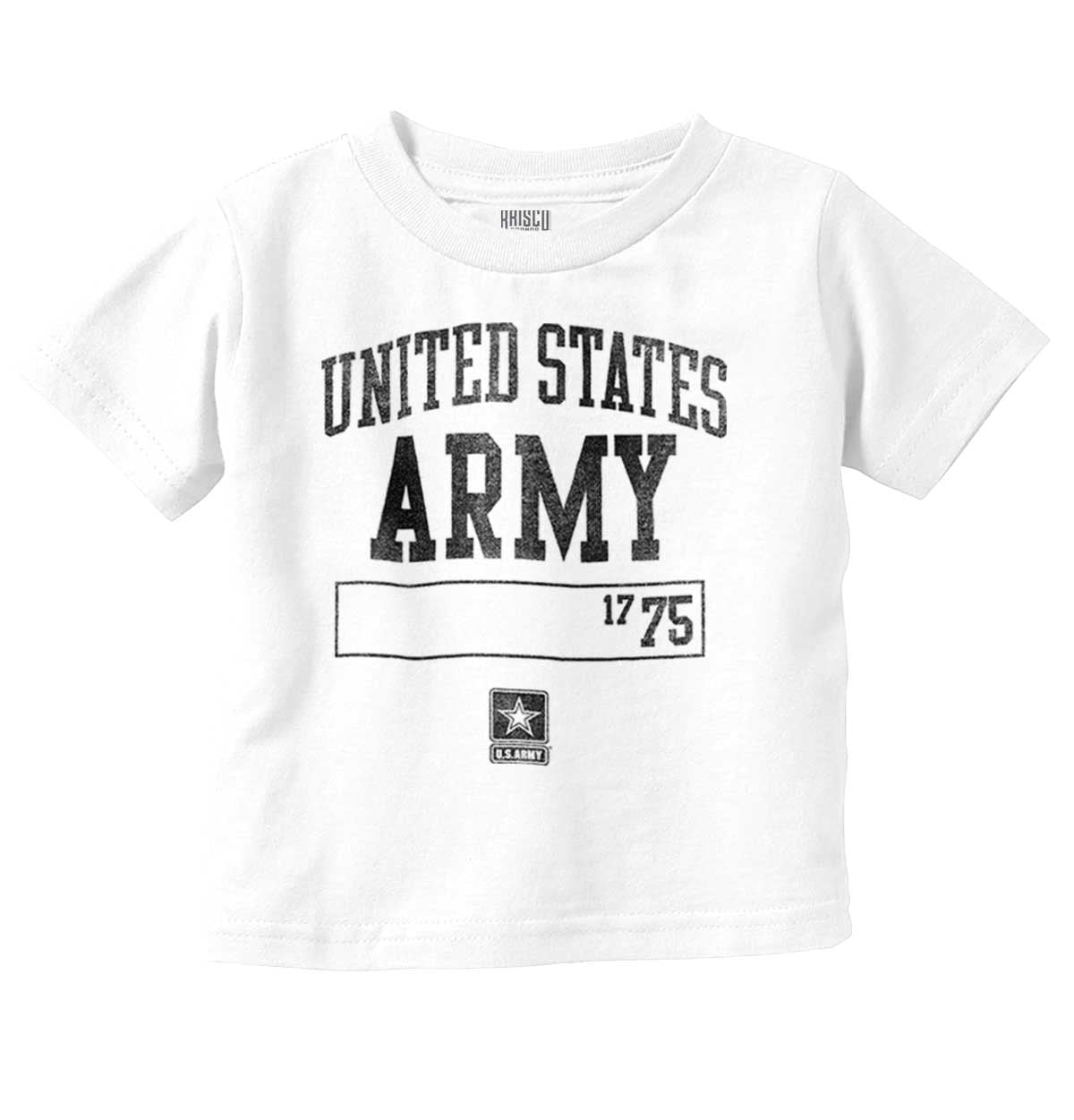 United States Army Star Logo 1775 Toddler Boy Girl T Shirt Infant ...