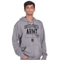thumbnail image 1 of United States Army Star Logo 1775 Unisex Plus Size Zip Hoodie Brisco Brands 2X, 1 of 5