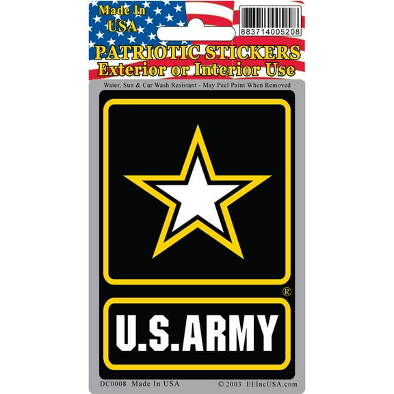 United States Army Star Logo Car Decal