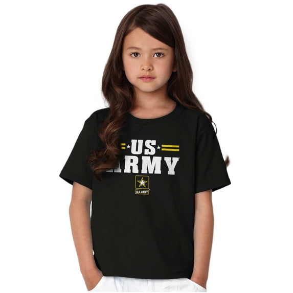 United States Army Star Logo Military Crewneck T Shirts Boy Girl Teen Brisco Brands X