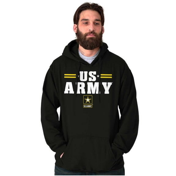 United States Army Star Logo Military Hoodie Sweatshirt Women Men Brisco Brands S