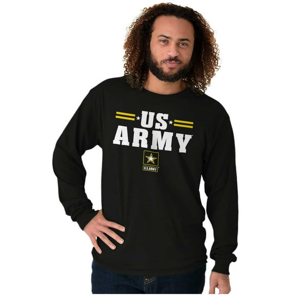United States Army Star Logo Military Long Sleeve TShirt Men Women Brisco Brands X