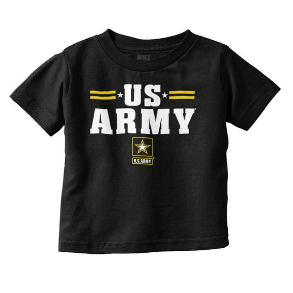 United States Army Star Logo Military Toddler Boy Girl T Shirt Infant Toddler Brisco Brands 12M