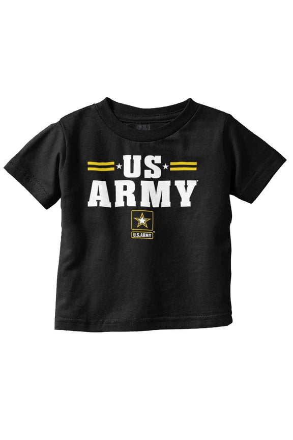 United States Army Star Logo Military Toddler Boy Girl T Shirt Infant Toddler Brisco Brands 6M