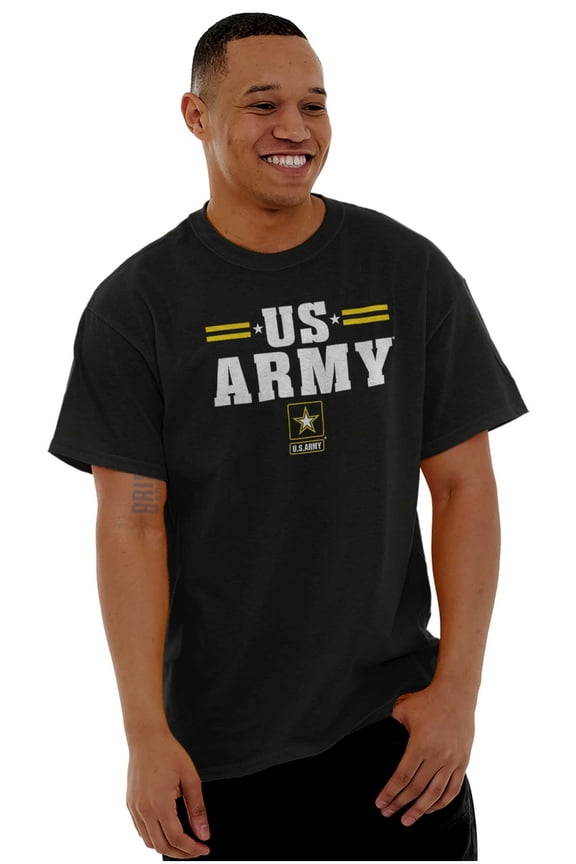 United States Army Star Logo Military Unisex Plus Size Graphic Tee Brisco Brands 2X