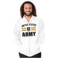 thumbnail image 1 of United States Army Star Logo Ribbon Unisex Plus Size Zip Hoodie Brisco Brands 2X, 1 of 5