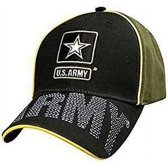 United States Army Stitched Logo Adjustable Hat