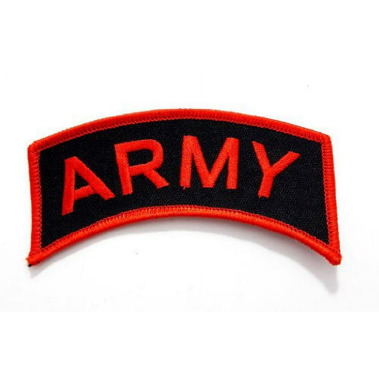 United States Army Embroidered Patch, with Iron-On Adhesive
