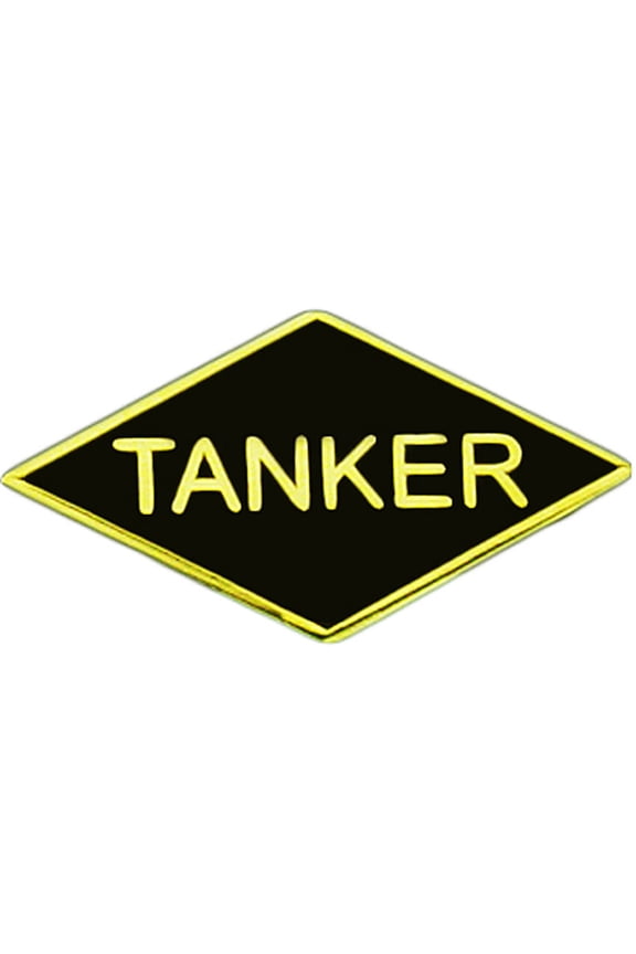 United States Army Tanker Tab Diamond - Officially Licensed Originals, Enamel Lapel Pin - 1 Inch