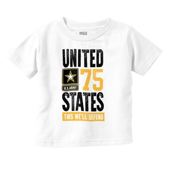United States Army This We'll Defend Toddler Boy Girl T Shirt Infant Toddler Brisco Brands 18M